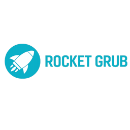 Rocket Grub logo.
